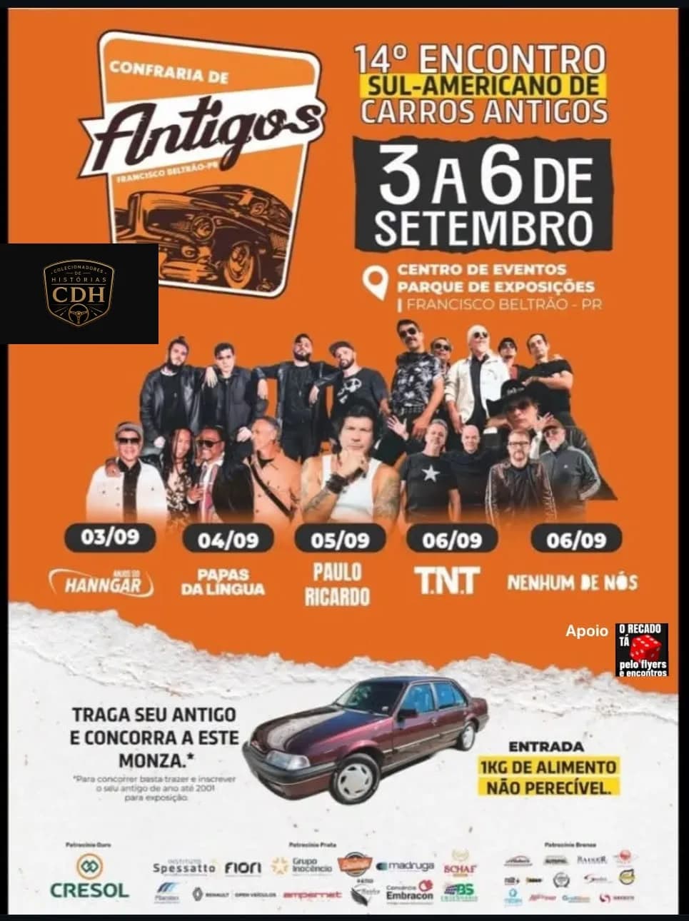 14º Encontro Sul-americano de Carros Antigos - Francisco Beltrão, PR